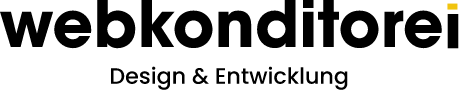 Webkonditorei Design Logo